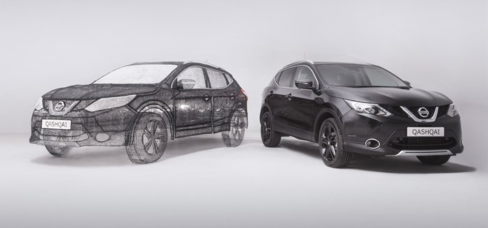 最新(圖/文/視頻)日產(chǎn)造世界首個(gè)最大3D打印筆雕塑 3D素描功力深厚 最新(圖/文/視頻)日產(chǎn)造世界首個(gè)最大3D打印筆雕塑 3D素描功力深厚