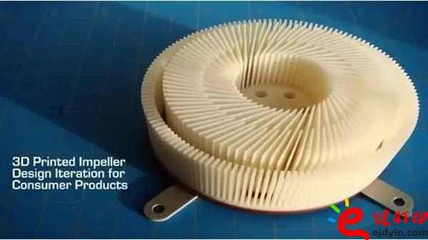 [多圖慎入]電腦硬件3D打印應(yīng)用實(案)例_極端制冷效果3D打印CPU風(fēng)扇