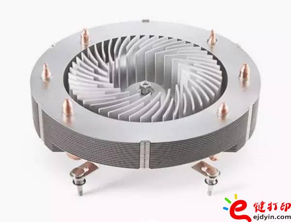 [多圖慎入]電腦硬件3D打印應(yīng)用實(案)例_極端制冷效果3D打印CPU風(fēng)扇